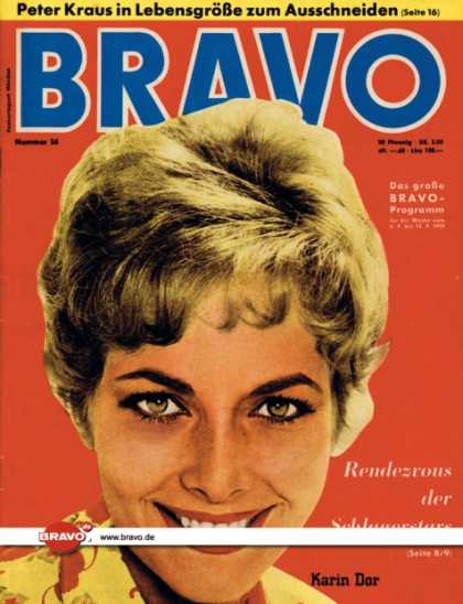 Bravo - 36/59, 01.09.1959 - Karin Dor