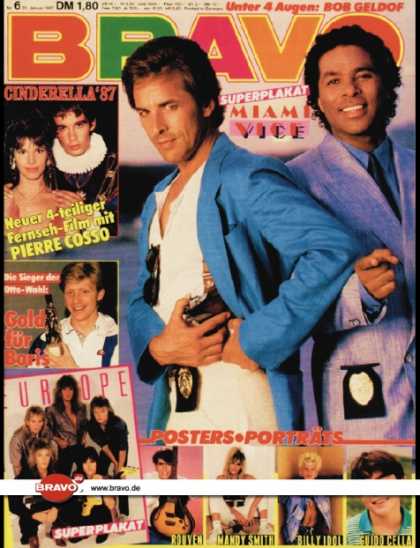 Bravo - 06/87, 29.01.1987 - Miami Vice (TV Serie)