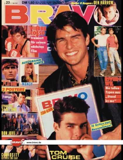 Bravo - 23/87, 27.05.1987 - Tom Cruise