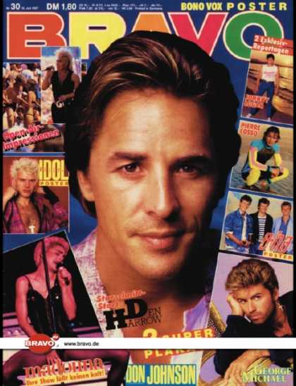 Bravo - 30/87, 16.07.1987 - Don Johnson (Miami Vice, TV Serie)