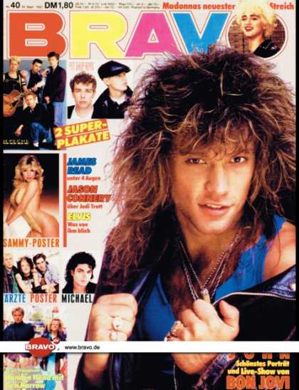 Bravo - 40/87, 24.09.1987 - Jon Bon Jovi