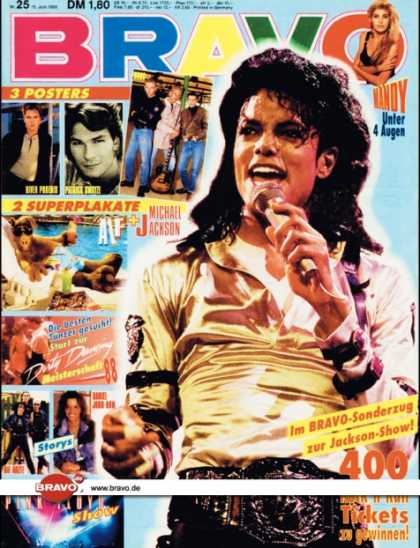 Bravo - 25/88, 16.06.1988 - Michael Jackson - Mandy - Die ï¿½rzte - Daniel John Ohm