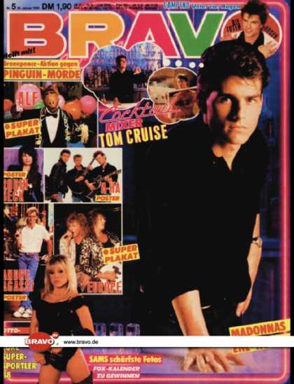 Bravo - 05/89, 26.01.1989 - Tom Cruise - Campino (Die toten Hosen) - Samantha Fox