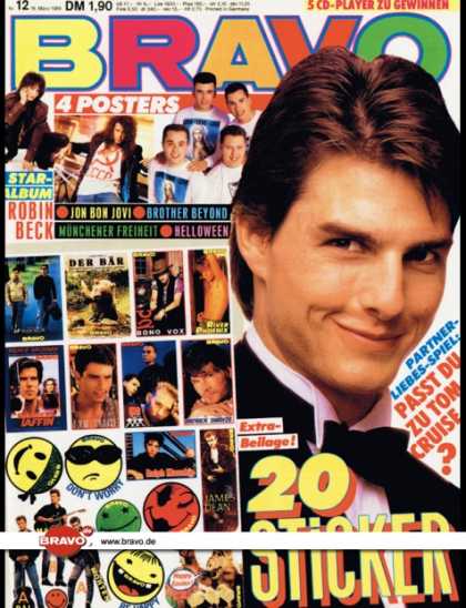 Bravo - 12/89, 16.03.1989 - Tom Cruise