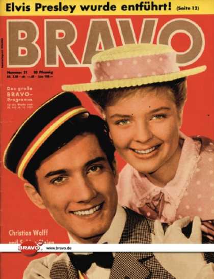 Bravo - 51/59, 15.12.1959 - Christian Wolff & Sabine Sinjen