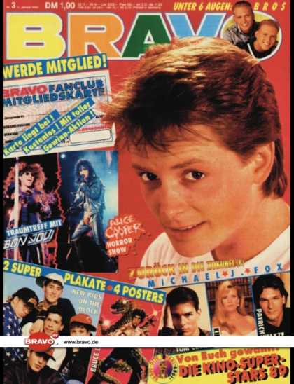 Bravo - 03/90, 11.01.1990 - Michael J. Fox - Bon Jovi - Alice Cooper - Bros