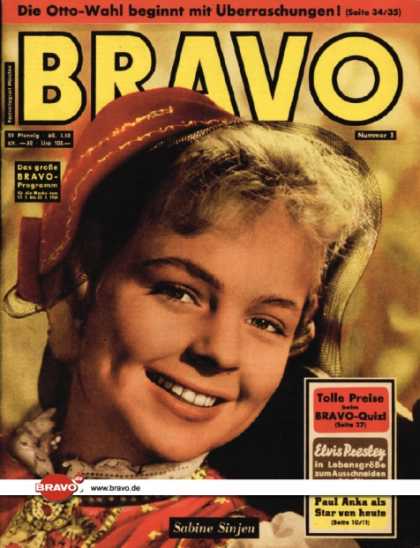Bravo - 03/60, 12.01.1960 - Sabine Sinjen