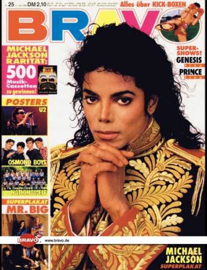 Bravo - 25/92, 11.06.1992 - Michael Jackson - Genesis - Prince