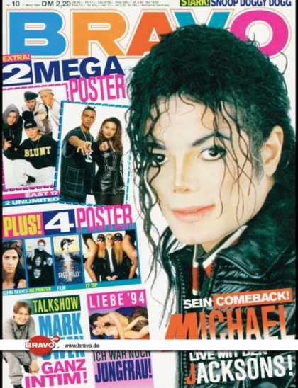 Bravo - 10/94, 03.03.1994 - Michael Jackson - Mark Owen (Take That) -