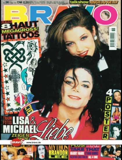 Bravo - 36/94, 01.09.1994 - Lisa Marie Presley & Michael Jackson - Brandon Lee -