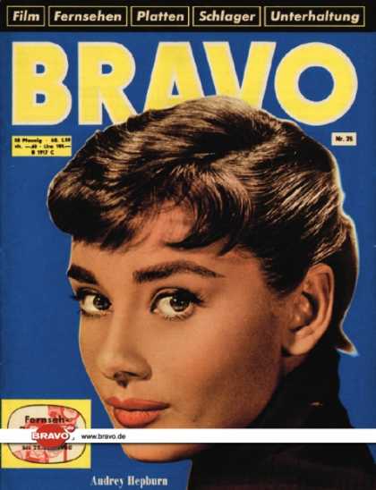 Bravo - 25/60, 14.06.1960 - Audrey Hepburn