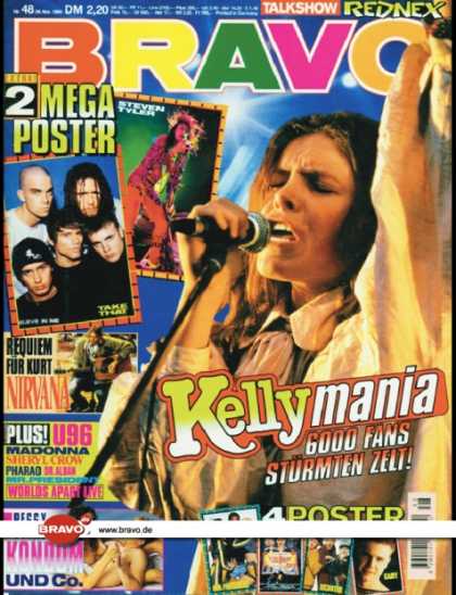 Bravo - 48/94, 24.11.1994 - Paddy Kelly (Kelly Family) - Kurt Cobain (Nirvana) - -