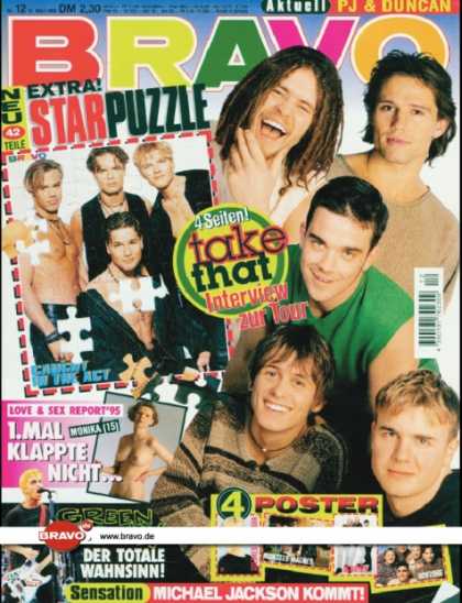 Bravo - 12/95, 16.03.1995 - Take That - Green Day