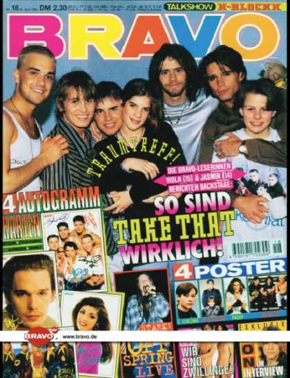 Bravo - 18/95, 27.04.1995 - Take That - Offspring