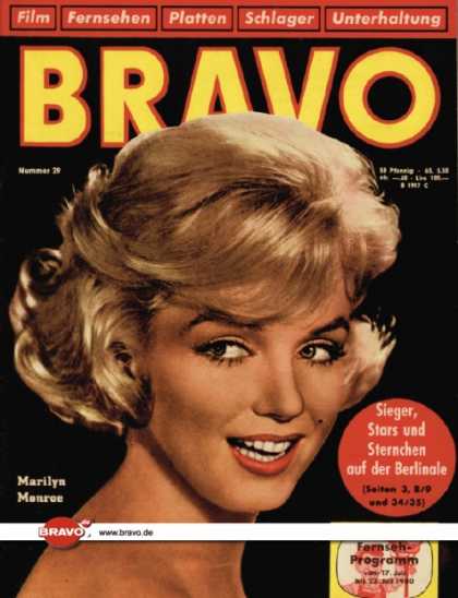 Bravo - 29/60, 12.07.1960 - Marilyn Monroe