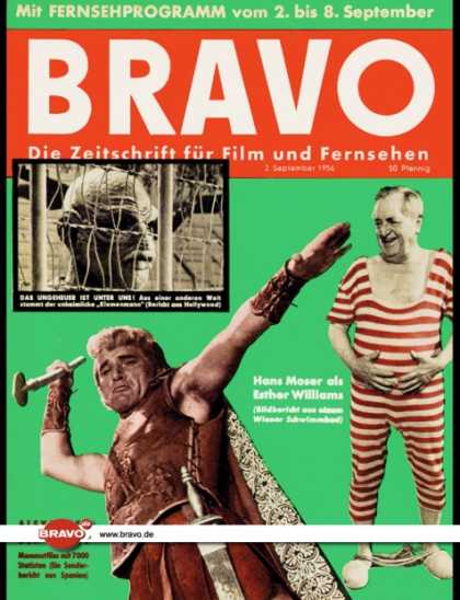 Bravo - 02/56, 02.09.1956 - Richard Burton, Hans Moser