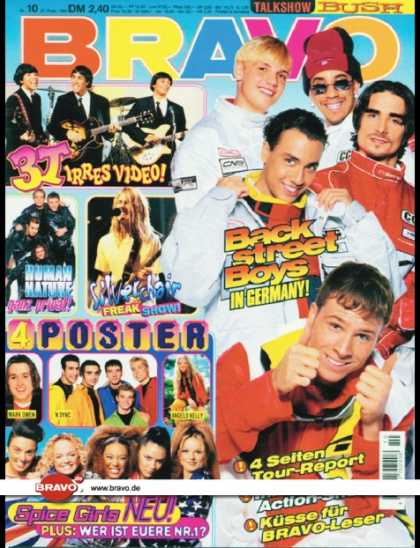 Bravo - 10/97, 27.02.1997 - Backstreet Boys - 3 T - Human Nature - Silverchair - Spice G