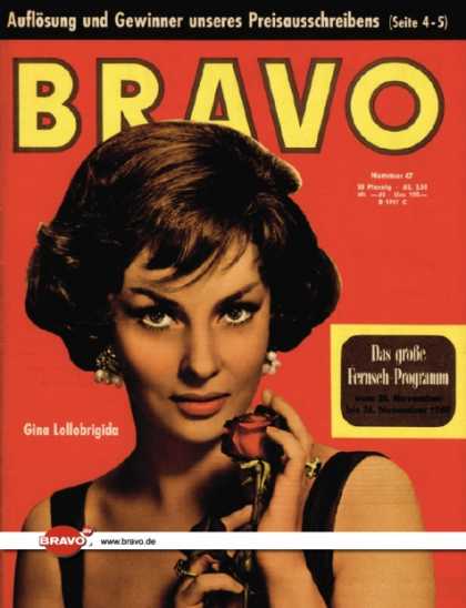 Bravo - 47/60, 15.11.1960 - Gina Lollobrigida