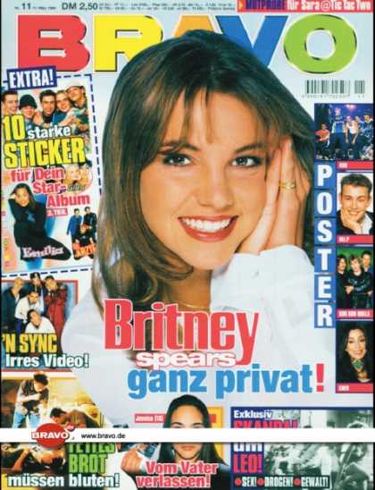 Bravo - 11/99, 11.03.1999 - Britney Spears - *NSYNC - Fettes Brot - Leonardo DiCaprio
