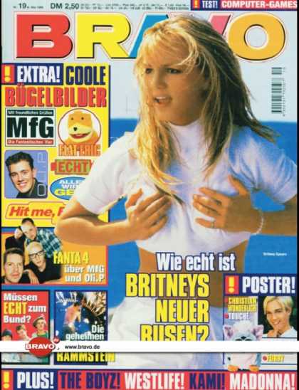 Bravo - 19/99, 06.05.1999 - Britney Spears - Echt - Rammstein