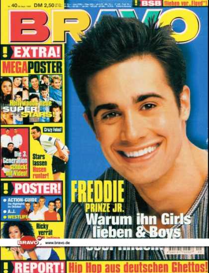 Bravo - 40/99, 29.09.1999 - Freddie Prinze jr. - 3. Generation - Ricky (Tic Tac Toe)