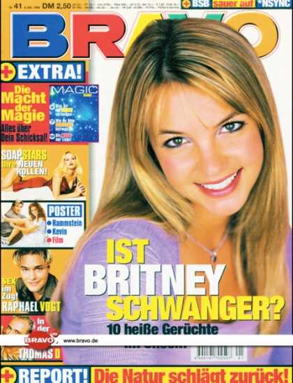 Bravo - 41/99, 06.10.1999 - Britney Spears - Raphael Vogt - Thomas D