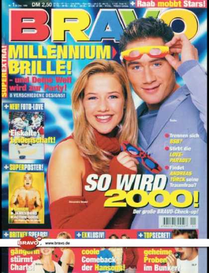 Bravo - 01/00, 29.12.1999 - Sasha, Alexandra Neldel - Britney Spears - Hansons - Oliver