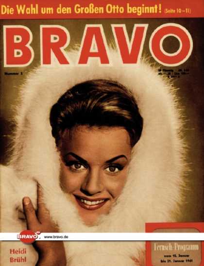 Bravo - 03/61, 10.01.1961 - Heidi Brï¿½hl