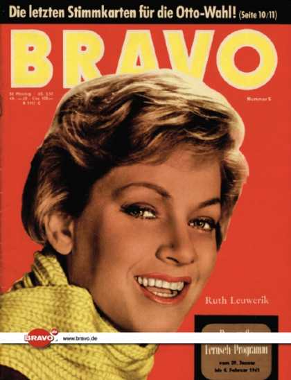 Bravo - 05/61, 24.01.1961 - Ruth Leuwerik