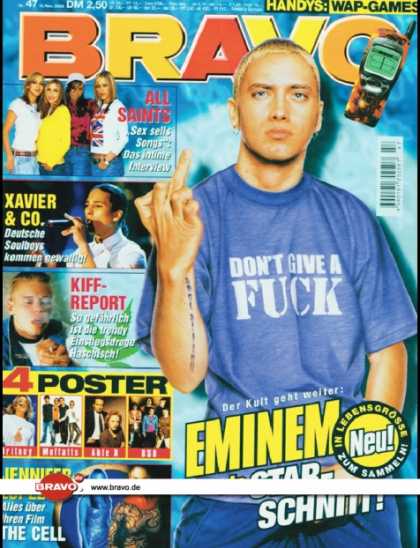 Bravo - 47/00, 15.11.2000 - Eminem - All Saints - Xavier Naidoo - Jennifer Lopez (The Ce