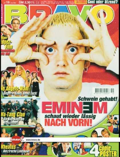 Bravo - 19/01, 02.05.2001 - Eminem - Jennifer Lopez & Matthew McConaughey (Wedding Plann