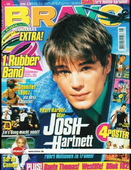 Bravo - 28/01, 04.07.2001 - Josh Hartnett - Jennifer Lopez - D12 - Sarah Connor - -