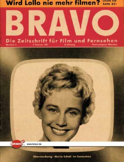 Bravo - 05/57, 29.01.1957 - Maria Schell