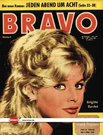 Bravo - 09/61, 21.02.1961 - Brigitte Bardot