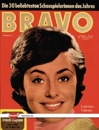 Bravo - 11/61, 07.03.1961 - Caterina Valente
