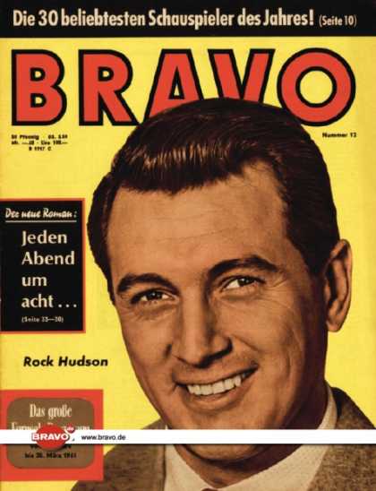Bravo - 12/61, 14.03.1961 - Rock Hudson