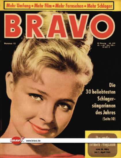 Bravo - 13/61, 21.03.1961 - Sabine Sinjen