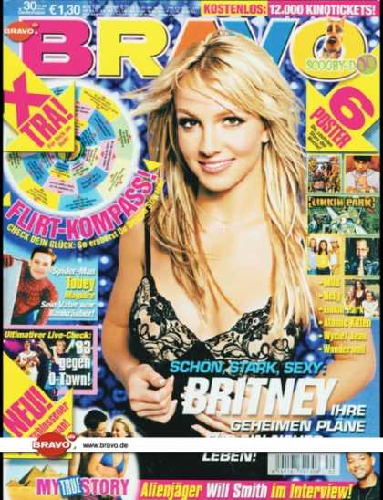 Bravo - 30/02, 17.07.2002 - Britney Spears - Tobey Maguire (Spiderman, Film) - B3, O-Tow