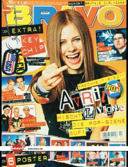 Bravo - 40/02, 25.09.2002 - Avril Lavigne - Tom Cruise - B3 - Sarah Michelle Gellar, Fre