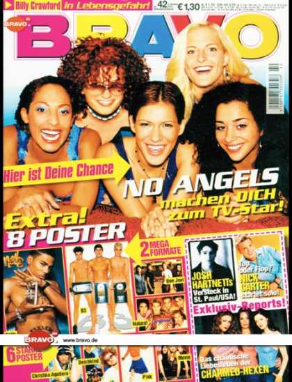 Bravo - 42/02, 09.10.2002 - No Angels - Josh Hartnett - Nick Carter (Backstreet Boys) -