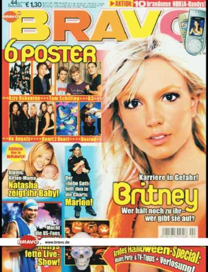 Bravo - 44/02, 23.10.2002 - Britney Spears - Natasha "Tash" Hamilton (Atomic Kitten) - N