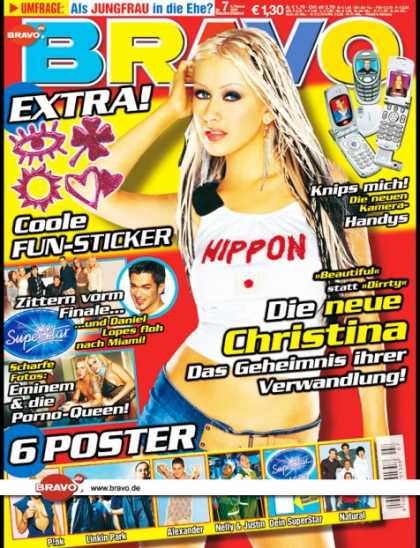 Bravo - 07/03, 05.02.2003 - Christina Aguilera - Daniel Lopes (DSDS, TV Show) - Eminem