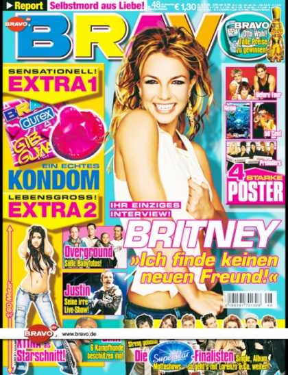 Bravo - 48/03, 19.11.2003 - Britney Spears - Overground - Justin Timberlake - DMX - DSDS