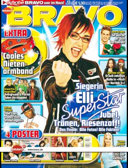 Bravo - 13/04, 17.03.2004 - Elli Erl (DSDS, TV Show) - Alexander Klaws - Max, Overground