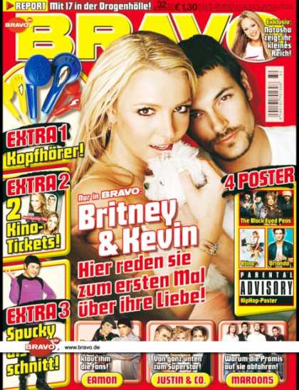 Bravo - 32/04, 28.07.2004 - Britney Spears, Kevin Federline - Natasha Thomas - Spucky (M