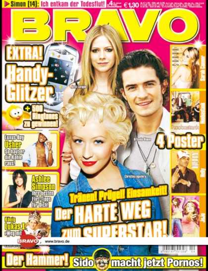 Bravo - 04/05, 19.01.2005 - Christina Aguilera, Orlando Bloom, Avril Lavigne - Usher - A