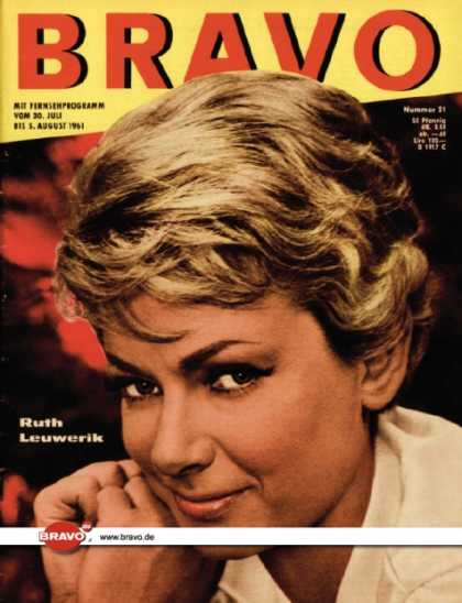 Bravo - 31/61, 25.07.1961 - Ruth Leuwerik