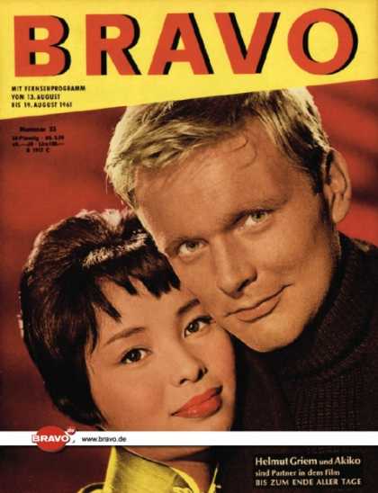 Bravo - 33/61, 08.08.1961 - Akiko & Helmut Griem