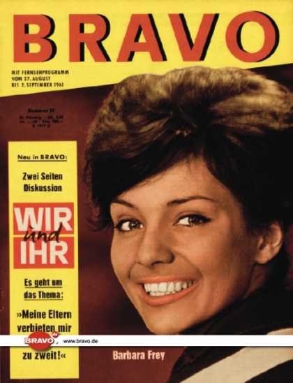 Bravo - 35/61, 22.08.1961 - Barbara Frey
