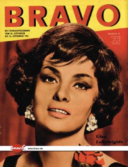 Bravo - 37/61, 05.09.1961 - Gina Lollobrigida